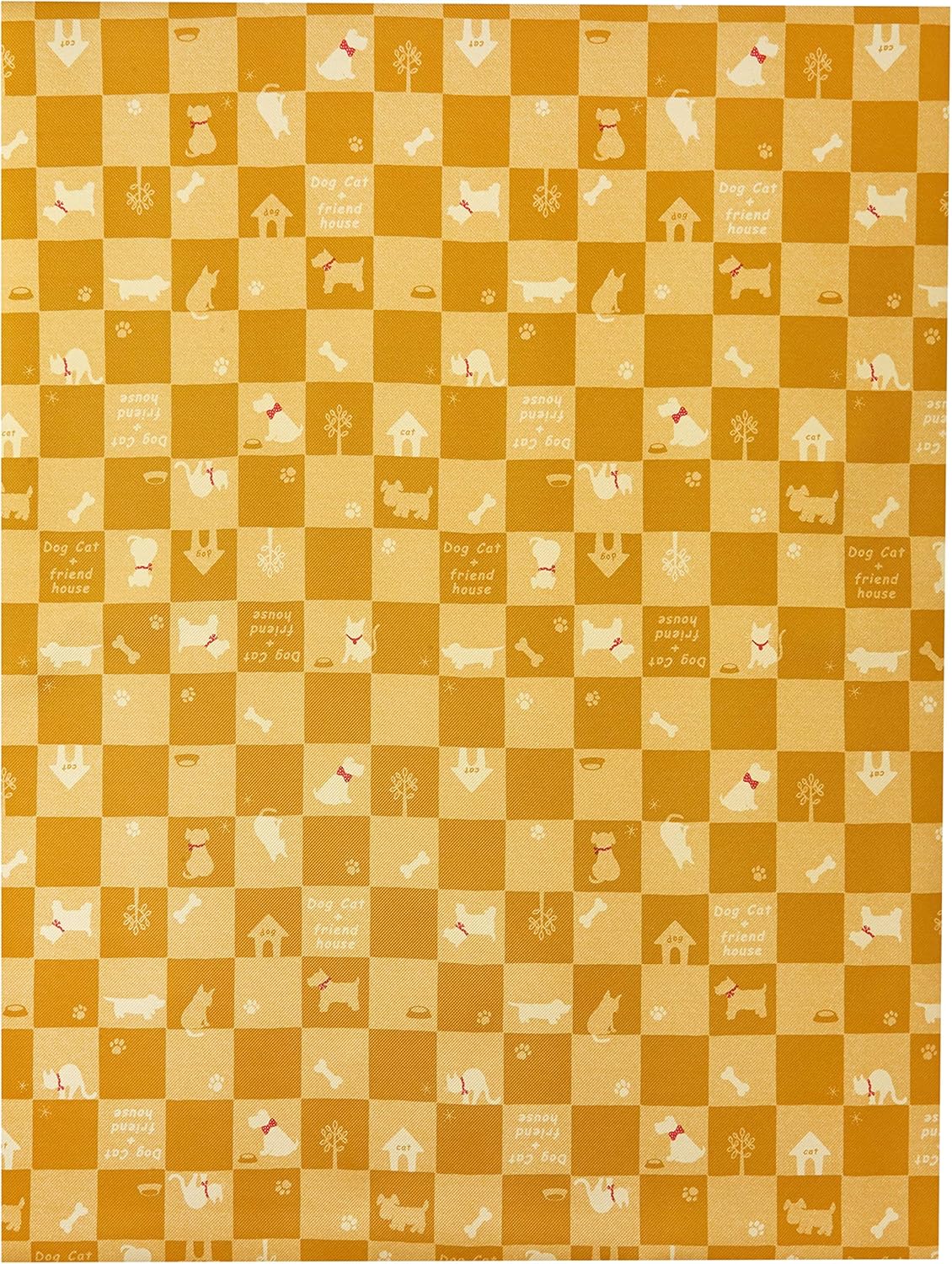 ペット用防滑・消臭・防水マット ライトブラウンＤＹ ９０×１２０ｃｍ 犬 猫 マット