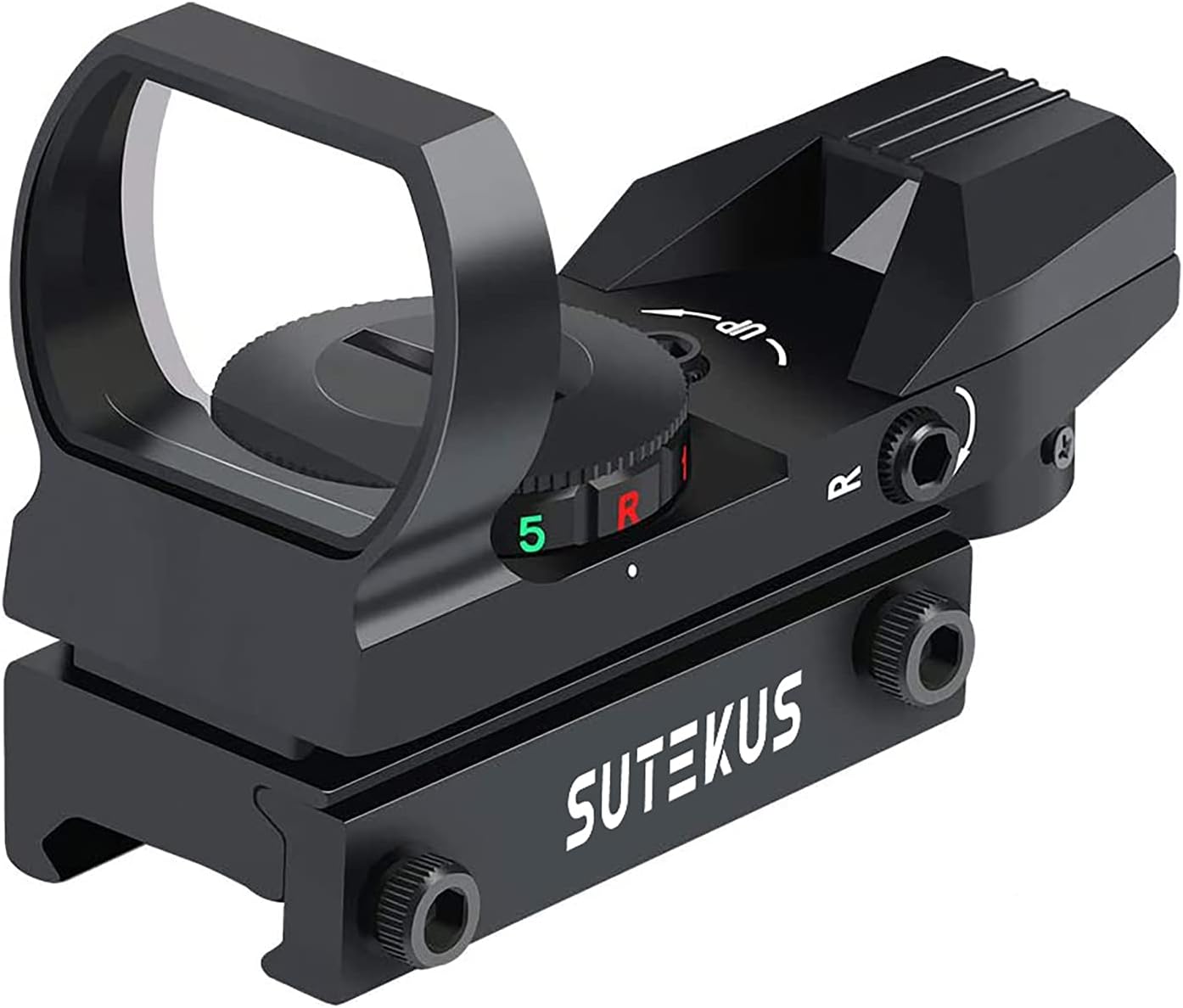 Sutekus 【1 マルチドット 照準器 ドットサイト 2色 4パターン 20mmレール規格対応[正規品] (照準器本体のみ)