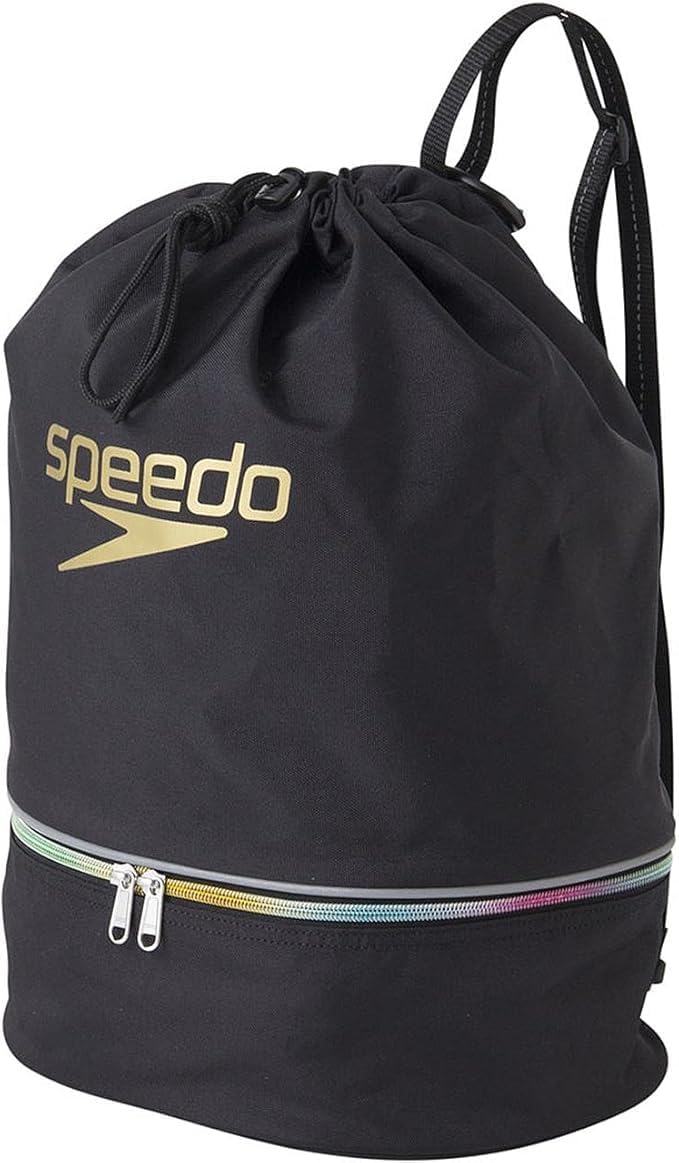 【廃盤品】Speedo(スピード) バッグ スイムバッグ プール 水泳 ユニセックス ブラック/マルチ ONESIZE