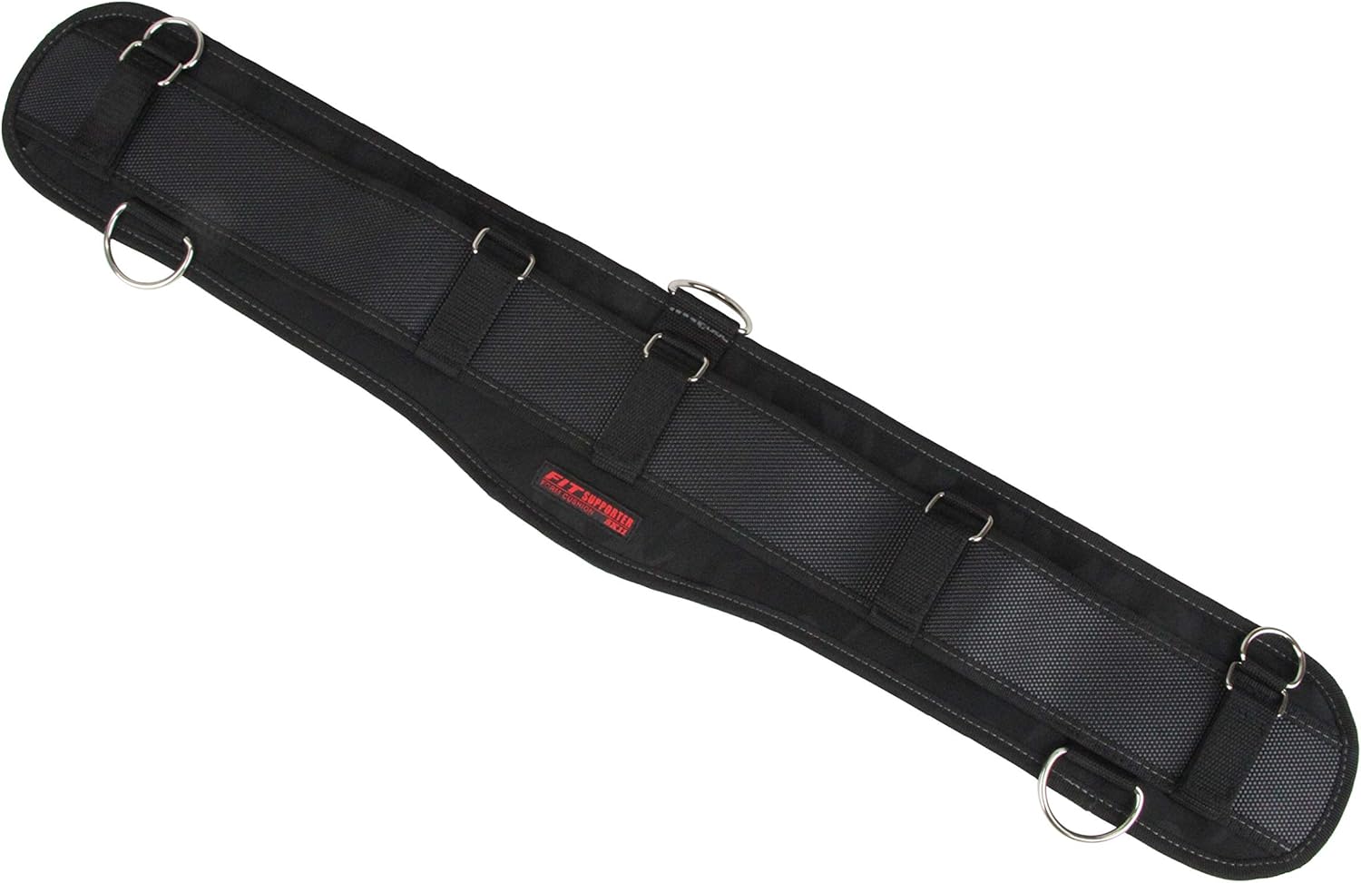 SK11(エスケー11) フィットサポートベルト 低反発立体ウレタン SFS-FC-BK 長さ800mm ブラック迷彩 D環付き