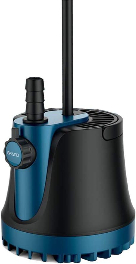 LNSTUDIO 水中ポンプ 底部入水式 電気噴水機 循環ポンプ 吐出量1500L/H 最大揚程1.8M ウォーターポンプ 水族館給水・排水ポンプ | 水耕栽培 静音設計 25W-1500L/H