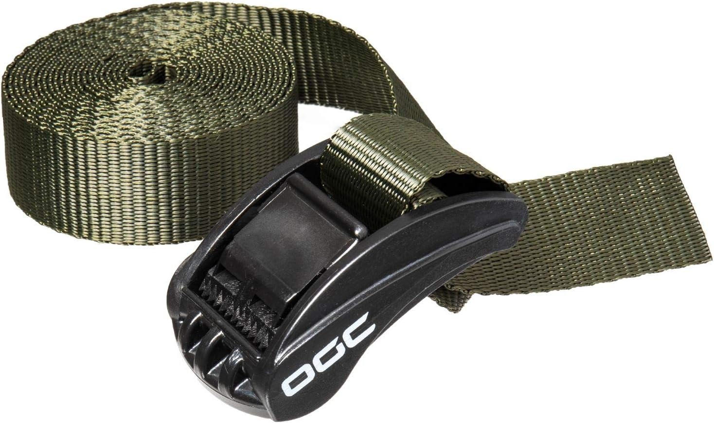 エーモン OGC カムバックルタイダウンベルト全長3m×幅2.5cm 大きな荷物も固定するタフベルト ワンタッチで緩む 高強度ポリエステル 8612