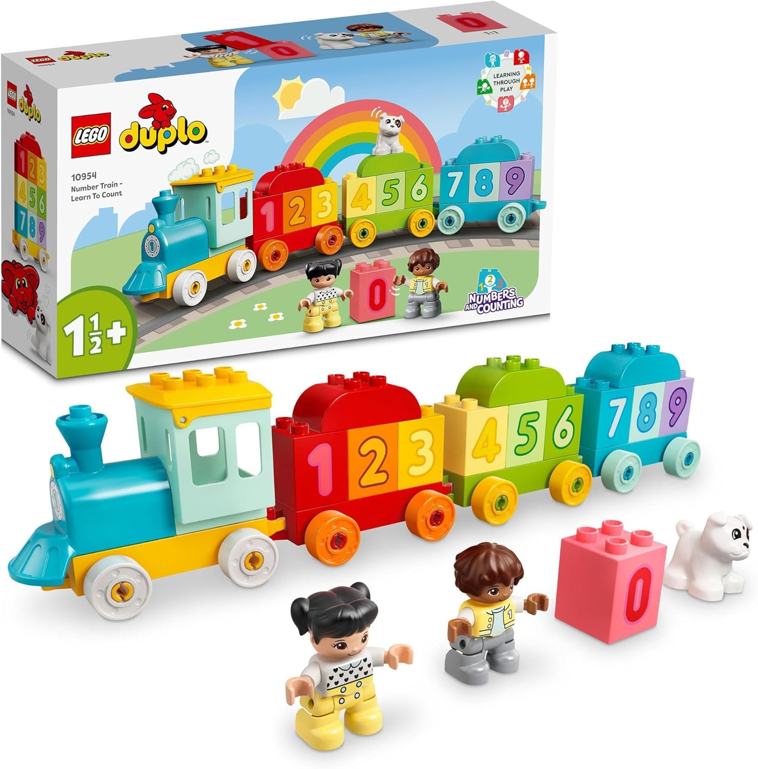 レゴ(LEGO) デュプロ はじめてのデュプロ かずあそびトレイン 10954 おもちゃ 男の子 女の子