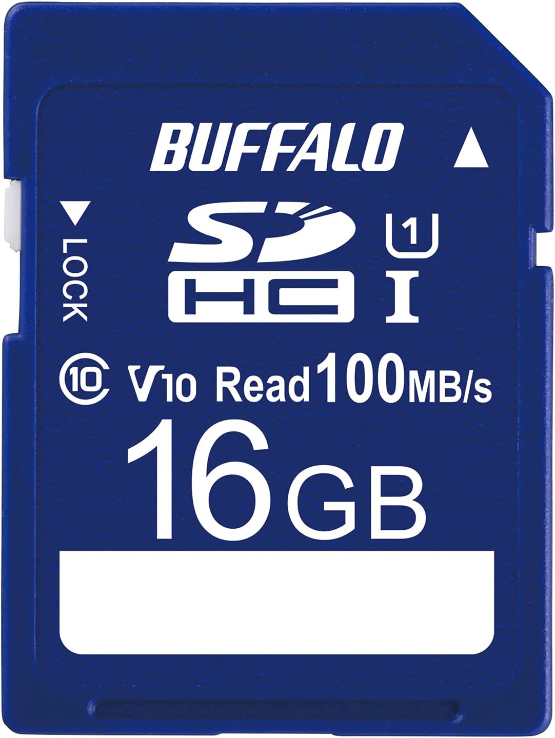 バッファロー SDカード 16GB 100MB/s UHS-1 Class1 VideoSpeedClass10 RSDC-016U11HA/N