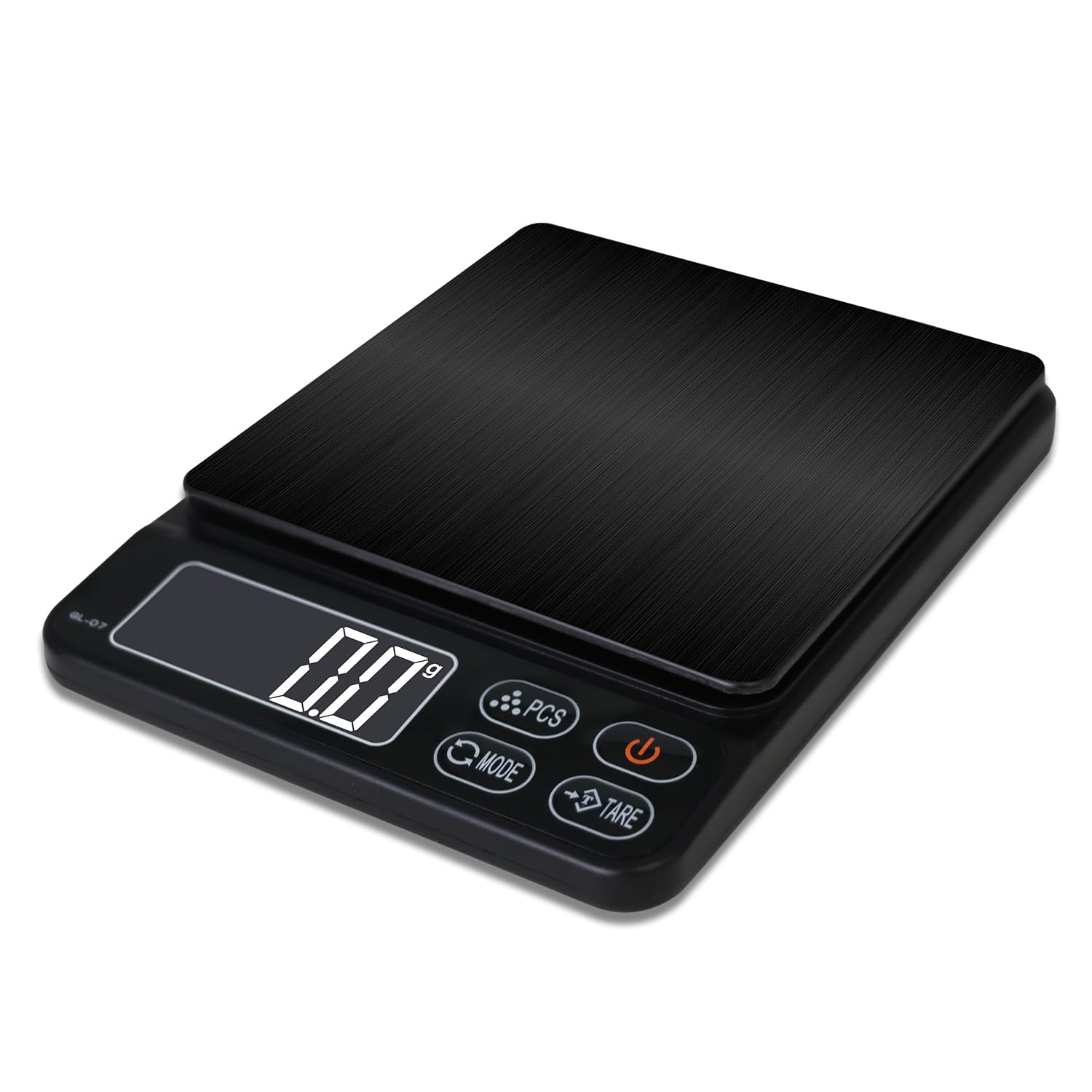 はかり デジタル デジタルスケールはかり 3000g 計量器 0.1g単位 3kg キッチン クッキングスケール (ブラック)