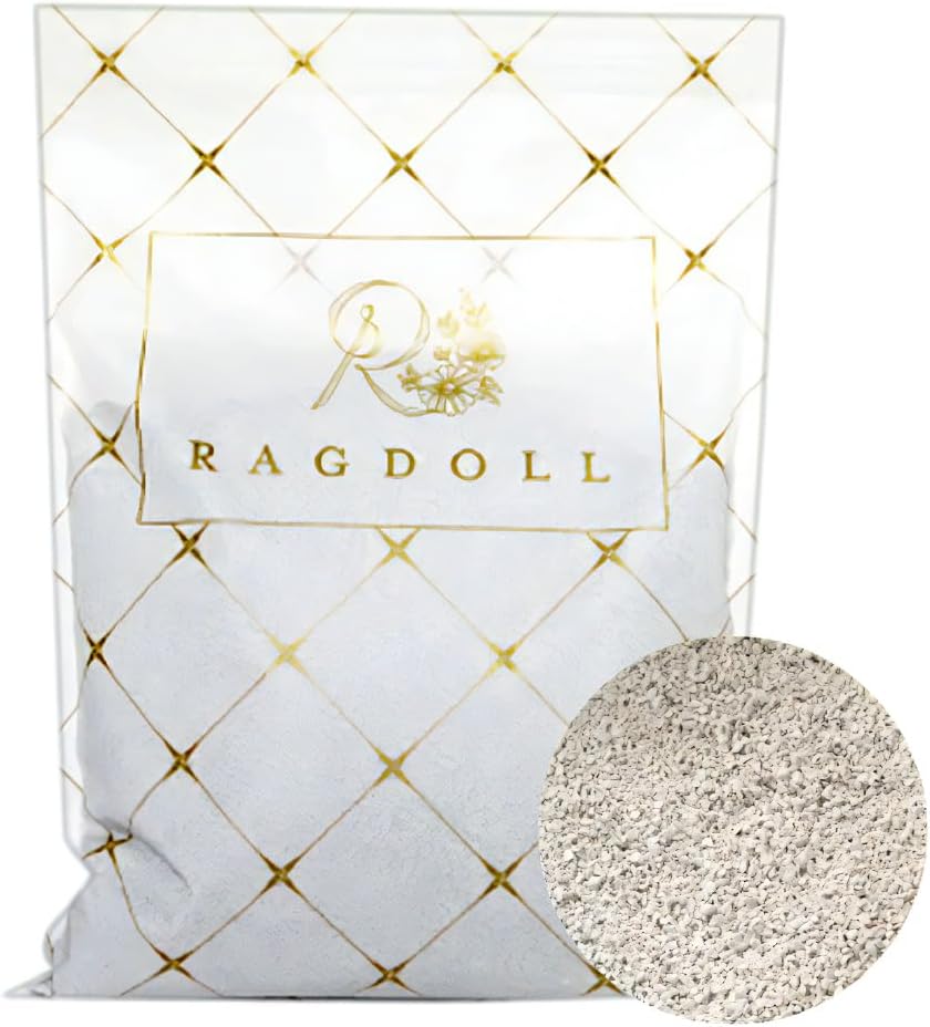 RAGDOLL 猫砂 鉱物 プレミアムサンド 5kg ×1袋 固まる 消臭 ベントナイト 鉱物系 猫 トイレ砂 サラサラ 日本製 天然素材
