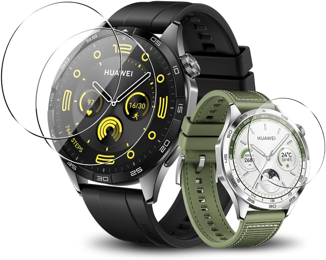 【3枚セット】対応 HUAWEI WATCH GT4 46mm ガラスフィルム フィルム 日本旭硝子製素材